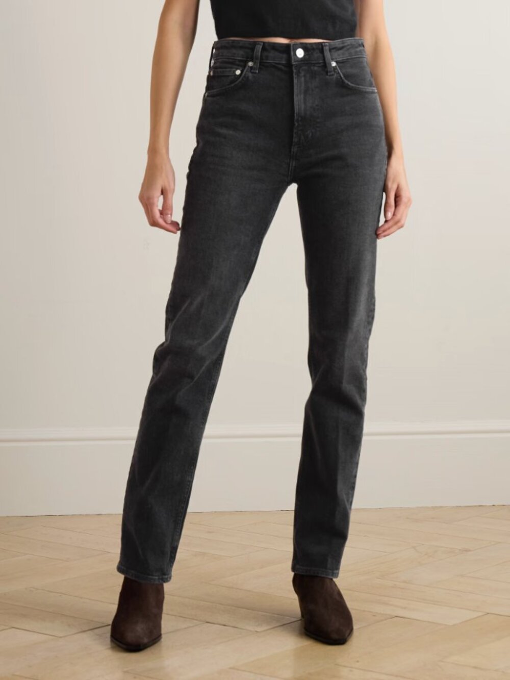 Citizens of Humanity Zurie High-Rise Straight-leg Jeans (Size 27)